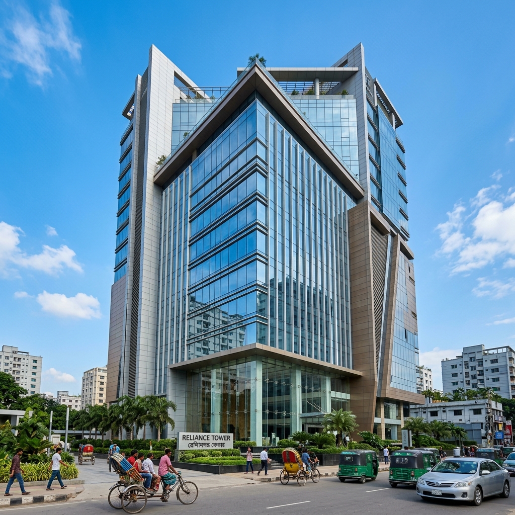 Bongshai Engineering architectural facade and organizational structure