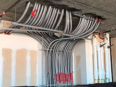 High rise building wiring